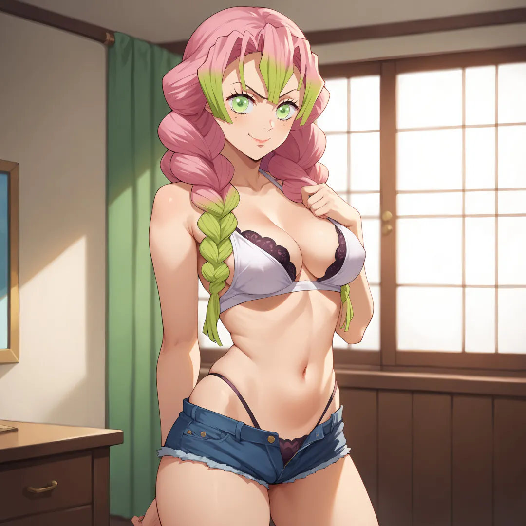 Mitsuri Summer Hot Pants Hentai Gallery by Temptart - Watch Online