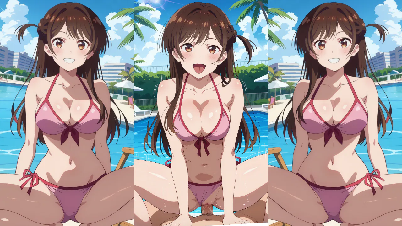 chizuru bikini hentai kanojo okarishimasu phibsai