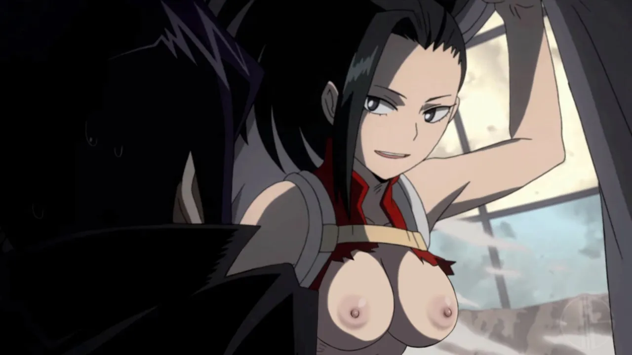 yaoyorozu momo hentai animation boku no hero academia s10collage